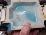 Vtg Jim Beam EMPTY Decanter 1957 Chevrolet Bel Air Turquoise Blue Ceramic w/Box!
