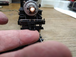 Vtg HO Gauge Mehano Topco Mogul Train Set 522 Steam Engine Tender Working Loco!