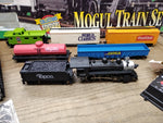 Vtg HO Gauge Mehano Topco Mogul Train Set 522 Steam Engine Tender Working Loco!