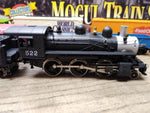 Vtg HO Gauge Mehano Topco Mogul Train Set 522 Steam Engine Tender Working Loco!