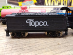 Vtg HO Gauge Mehano Topco Mogul Train Set 522 Steam Engine Tender Working Loco!