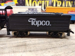Vtg HO Gauge Mehano Topco Mogul Train Set 522 Steam Engine Tender Working Loco!