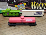Vtg HO Gauge Mehano Topco Mogul Train Set 522 Steam Engine Tender Working Loco!