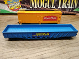Vtg HO Gauge Mehano Topco Mogul Train Set 522 Steam Engine Tender Working Loco!