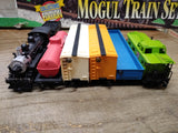 Vtg HO Gauge Mehano Topco Mogul Train Set 522 Steam Engine Tender Working Loco!