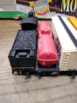 Vtg HO Gauge Mehano Topco Mogul Train Set 522 Steam Engine Tender Working Loco!