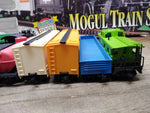 Vtg HO Gauge Mehano Topco Mogul Train Set 522 Steam Engine Tender Working Loco!