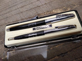 Vtg 1962 Sheaffer's Ball Point Pen and Pencil Set w/Original Box in Nice Shape!