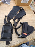 NOS Passport Concept 90 Shoulder System Double Speedloader Pouch 2"-3" Revolvers