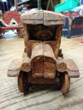 Vtg Cast Iron Toy Delivery Truck Artillery Wheels AC Williams Arcade Hubley Type