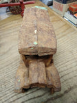Vtg Cast Iron Toy Delivery Truck Artillery Wheels AC Williams Arcade Hubley Type