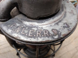 Vtg 1920s Dietz Vesta P.&L.E.R.R Pittsburgh Lake Erie Railroad Red Lens Lantern