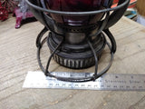Vtg 1920s Dietz Vesta P.&L.E.R.R Pittsburgh Lake Erie Railroad Red Lens Lantern