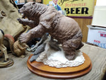 Franklin Mint GRIZZLY Bear Porcelain Figurine 1988 National Wildlife Federation!