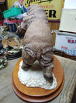 Franklin Mint GRIZZLY Bear Porcelain Figurine 1988 National Wildlife Federation!