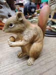Vtg Lefton China Red Squirrel Figurine KW 6970 Hand Painted Porcelain Japan