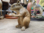 Vtg Lefton China Red Squirrel Figurine KW 6970 Hand Painted Porcelain Japan