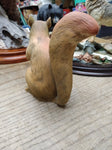 Vtg Lefton China Red Squirrel Figurine KW 6970 Hand Painted Porcelain Japan