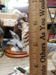 Vtg Country Artists Howling Wolf CA 642 Figurine Artist Sherwin Hand Painted