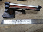 Vtg Unbranded Cast Iron Industrial Air Pressure Gauge 0-3 Pounds Steam Punk!