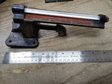 Vtg Unbranded Cast Iron Industrial Air Pressure Gauge 0-3 Pounds Steam Punk!