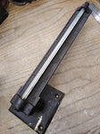 Vtg Schaeffer Budenberg Cast Iron Air Pressure Gauge 0-5 Pounds NY Chicago USA