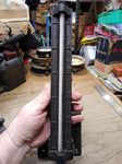 Vtg Schaeffer Budenberg Cast Iron Air Pressure Gauge 0-5 Pounds NY Chicago USA