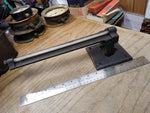 Vtg Schaeffer Budenberg Cast Iron Air Pressure Gauge 0-5 Pounds NY Chicago USA