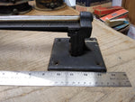 Vtg Schaeffer Budenberg Cast Iron Air Pressure Gauge 0-5 Pounds NY Chicago USA