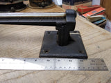 Vtg Schaeffer Budenberg Cast Iron Air Pressure Gauge 0-5 Pounds NY Chicago USA