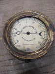 Vtg Oil Well Supply Brass 0-30 PSI Steam Vacuum/Pressure Gauge Steampunk