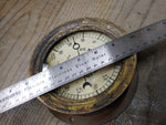 Vtg Oil Well Supply Brass 0-30 PSI Steam Vacuum/Pressure Gauge Steampunk
