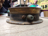 Vtg Ashcroft New York Brass 0-200 PSI Steam Pressure Gauge Steampunk
