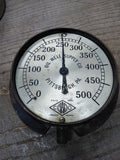 Vtg Oil Well Supply Co. Pittsburgh Pa 0-500 PSI Pressure Gauge Steampunk OWS