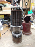 Vtg Wolf Safety Special A Lamp Carbide Gas Miners Hanging Light Made In Germany