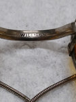 Vtg Wilson Yellow Round Lens Side Shield Goggles #N86 Safety Glasses 1918 w/Case