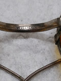 Vtg Wilson Yellow Round Lens Side Shield Goggles #N86 Safety Glasses 1918 w/Case