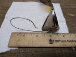 Vtg Wilson Yellow Round Lens Side Shield Goggles #N86 Safety Glasses 1918 w/Case