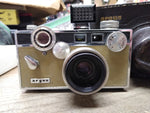 Vtg Argus Brick C3 Range Finder 35mm Camera 50mm f 3.5 Lens Shutter Works Case