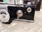 Vtg Argus Brick C3 Range Finder 35mm Camera 50mm f 3.5 Lens Shutter Works Case