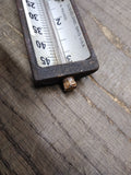 Vtg Meriam Instrument Cast Iron Air Pressure Gauge Pounds/Ounces RD 519-1 USA