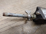 Vtg Meriam Instrument Cast Iron Air Pressure Gauge Pounds/Ounces RD 519-1 USA
