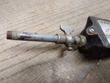 Vtg Meriam Instrument Cast Iron Air Pressure Gauge Pounds/Ounces RD 519-1 USA