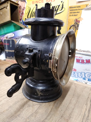 Vtg Antique 1908 Dietz Octo Kerosene Driving Lamp Carriage Lantern Parts/Repair