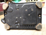 Vtg Bell System Western Electric F1 Black Rotary Desk Telephone Metal/Bakelite