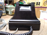 Vtg Ericsson Black Rotary STD PTT Desk Telephone SIMCA Car Dealer Updated Wiring