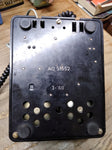 Vtg Ericsson Black Rotary STD PTT Desk Telephone SIMCA Car Dealer Updated Wiring