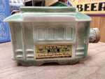 Vtg EMPTY Jim Beam 1968 Kentucky Bourbon Decanter San Francisco Trolley Car!