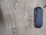 Vtg AO American Optical Cortland 12K GF Fancy Wire Frame Round Lens Eye Glasses
