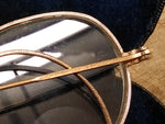Vtg AO American Optical Cortland 12K GF Fancy Wire Frame Round Lens Eye Glasses